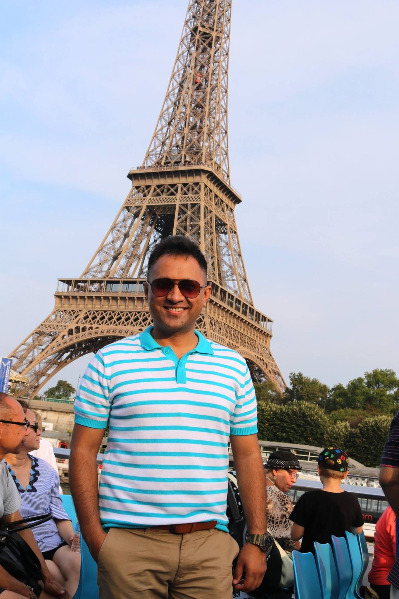 At Eiffel Tower — Paris, France