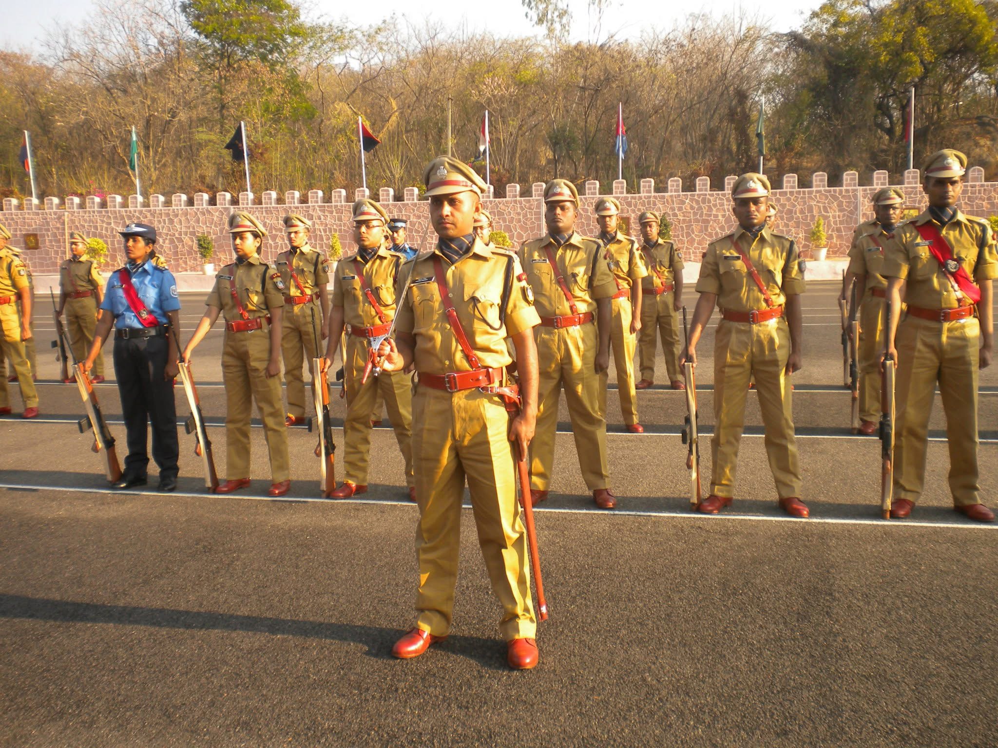 Police Passing Out Parade — IPS Academy