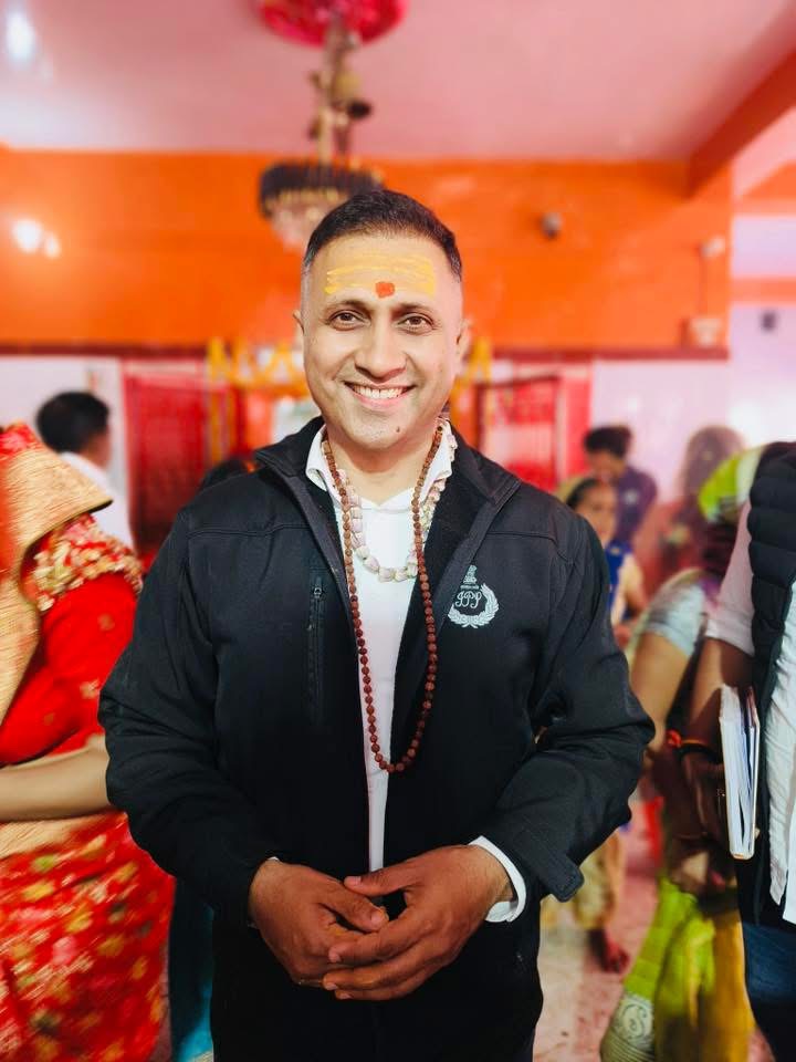 Temple Visit — With Devotees, Buxar