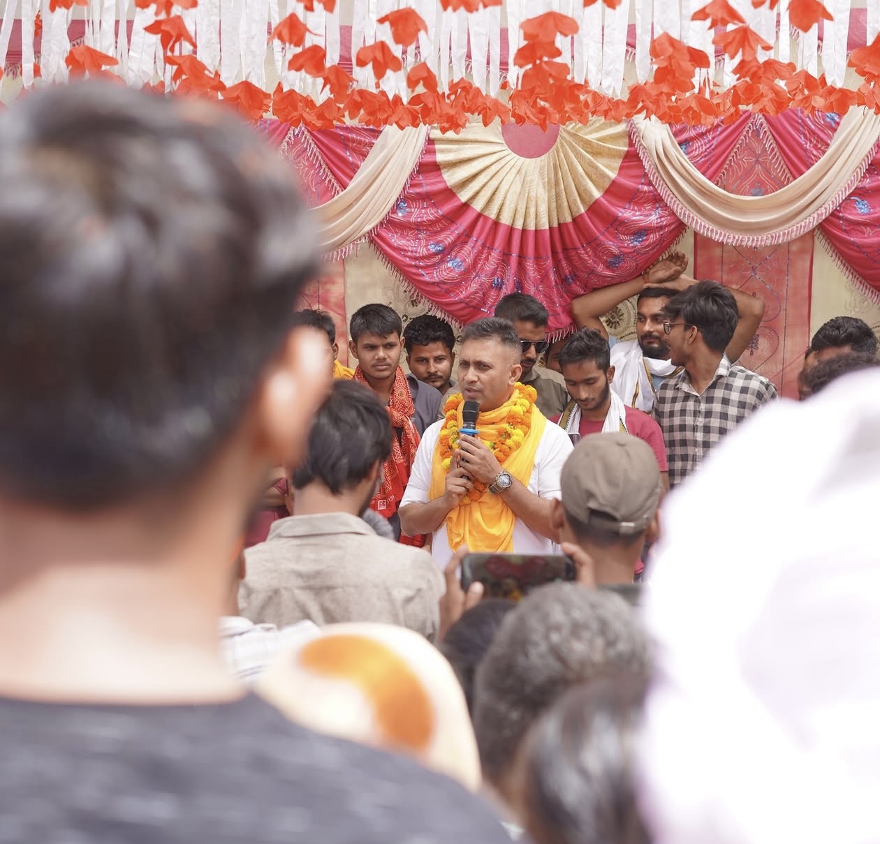 With Farmers & Locals — Buxar