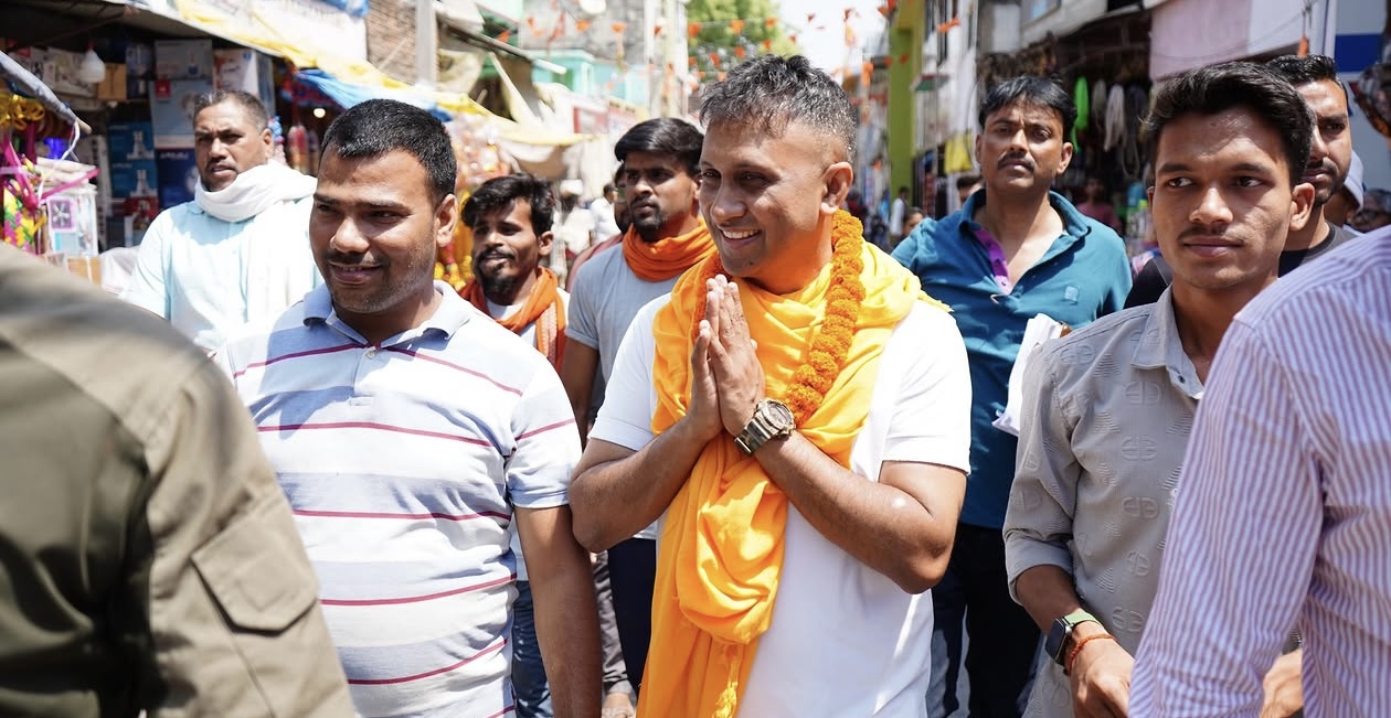 Temple Visit — With Devotees, Buxar